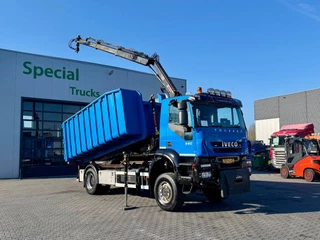 Iveco Trakker 2010 - 190T33 4x4 EEV / Hiab Hooklift XR10S4150 / Hiab 088 B-2 HIDUO te koop