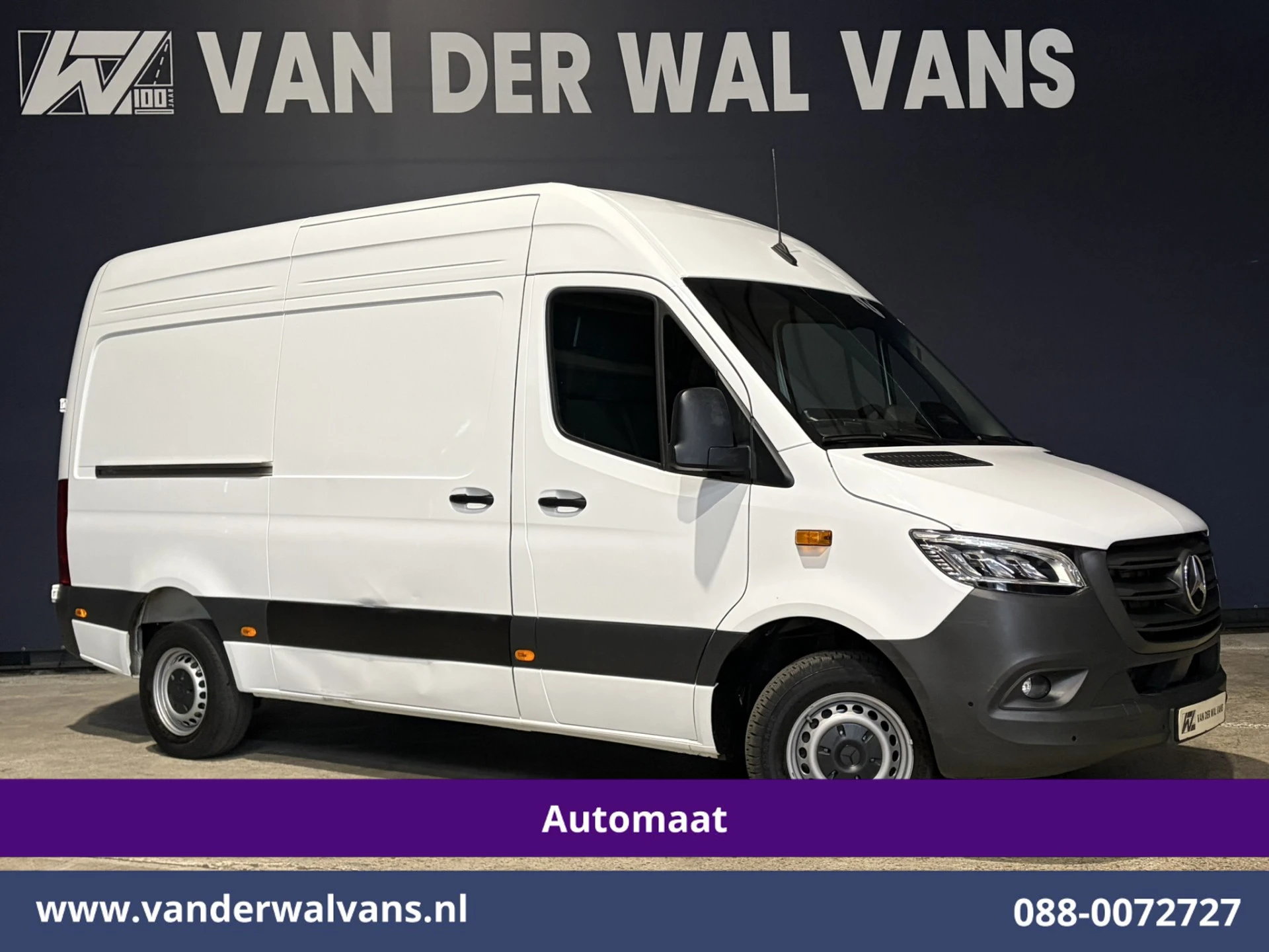 Mercedes-Benz Sprinter 2024 - 317 CDI 170pk 9G-Tronic Automaat L2H2 2025 Model Euro6 Airco | XL MBUX | Camera | Navigatie | LED afbeelding 1