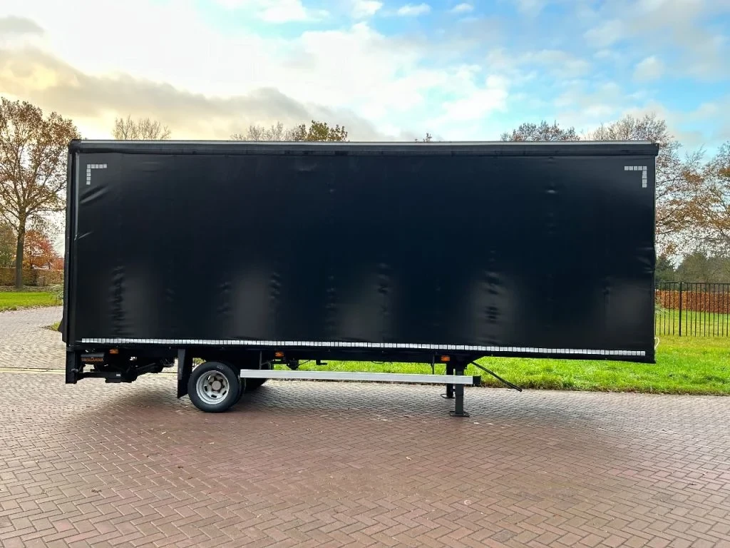 Veldhuizen 2009 - be oplegger 5.5 ton snel schuifzeilen 1000 kg laadklep immagine 1