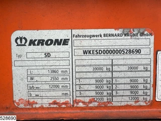 Krone N/A 2012 - Tautliner  изображение 4
