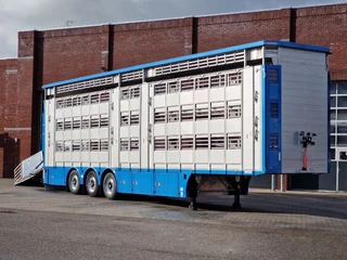 Pezzaioli N/A 2026 - New 3 stock livestock trailer 95.4M2 - Water & Ventilation - Lifting floors - Lifting roof - Lift axle immagine 1