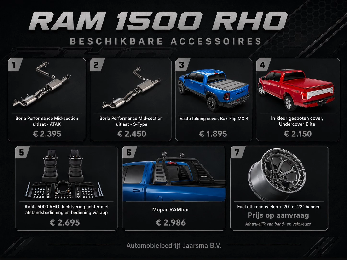 Dodge Ram 1500 2024 - RHO 549pk Hurricane High Output CrewCab afbeelding 79