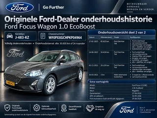 Ford Focus 2020 - Wagon 1.0 EcoBoost Trend Edition Business afbeelding 3 miniatuur