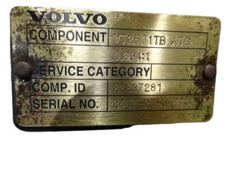 Volvo N/A 2017 - VT-2501TB-ATC image 4
