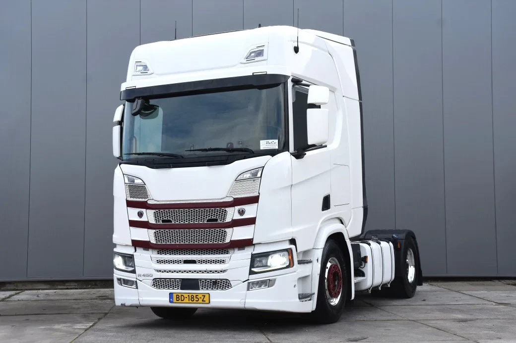 Scania R 2019 - R450 4x2NB - HYDRAULIC SYSTEM - NEW TACHO - RETARDER - 862 TKM - FULL AIR/4 POINT AIR REAR - PARK. AIRCO - NAVI - ALCOA'S - LED - afbeelding 1