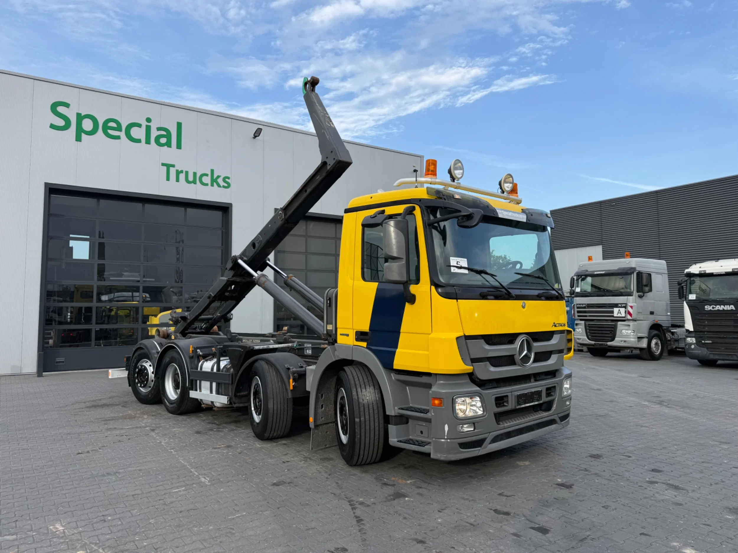 Mercedes-Benz Actros 2012 - 3232 8x2*6 / Meiller RK 30 65 K / 30 Ton Hooksystem / Haakarmststem / Abrollkipper Bild 1