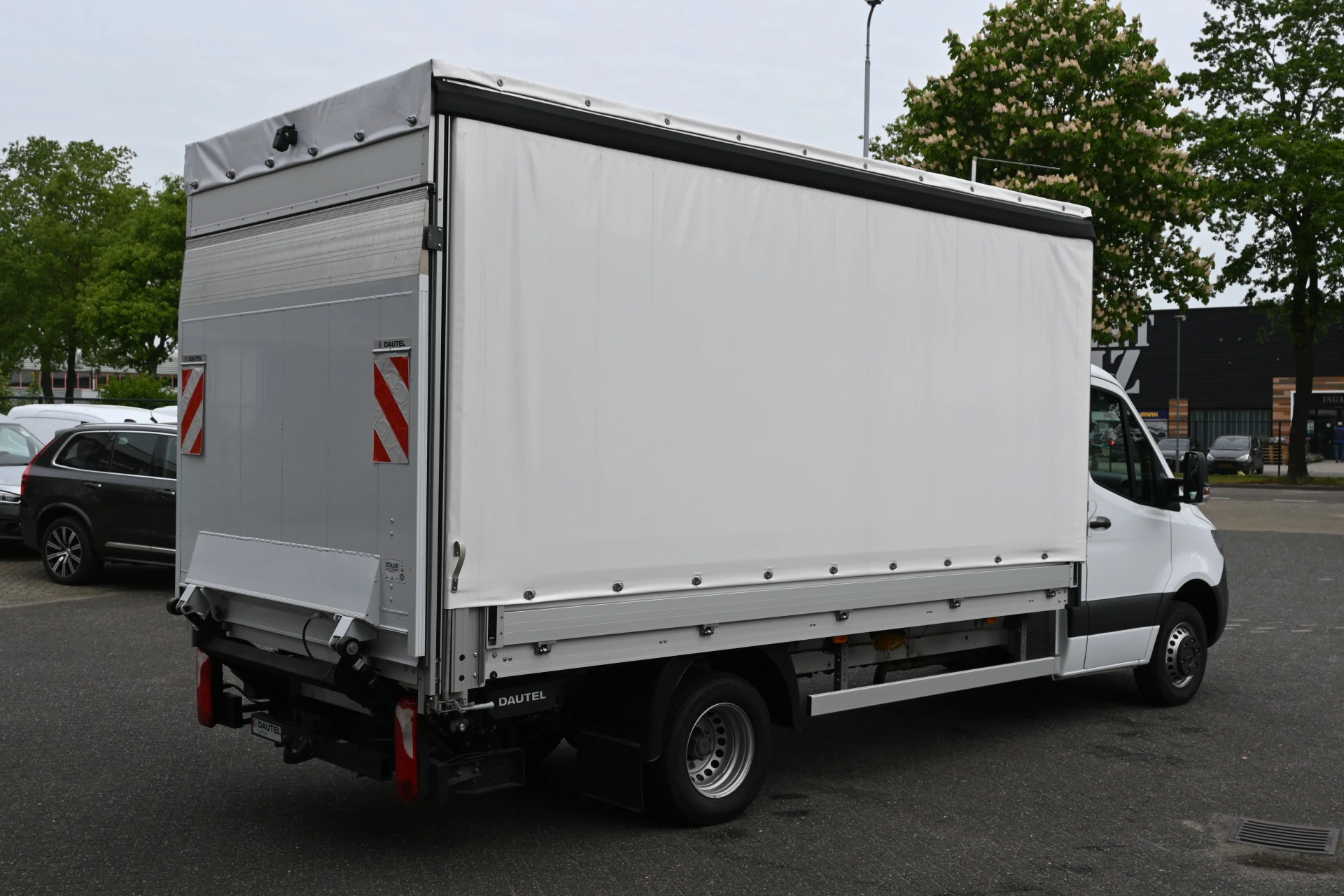 Mercedes-Benz Sprinter 2023 - 517 CDI L3 Schuifzeil met laadklep afbeelding 4