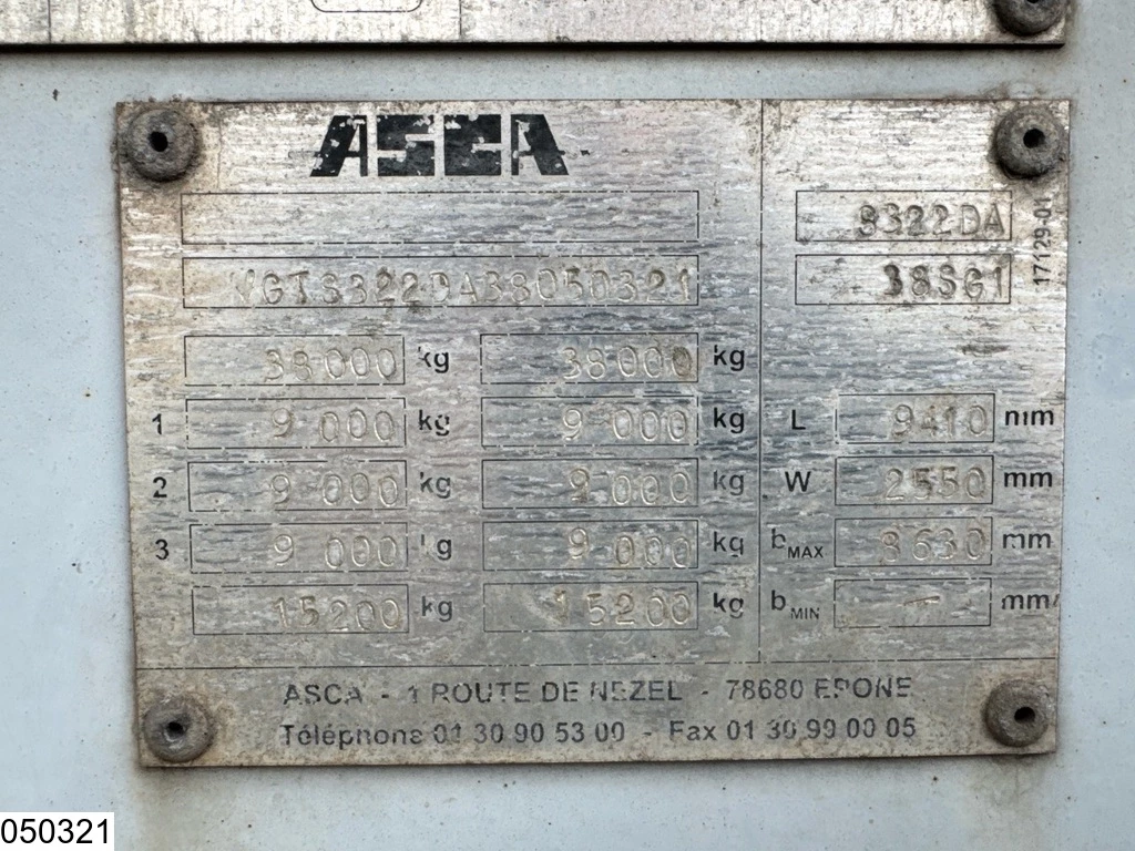 ASCA 2005 - Chassis 20 / 30 ft afbeelding 4