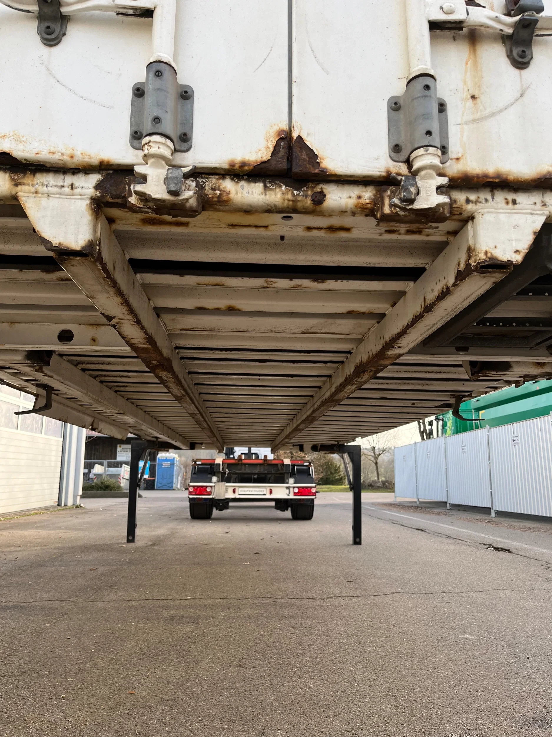 Krone 2008 - Planen-Wechselbrücke WK 7.3 NSTS Tautliner 45 cbm Bild 9
