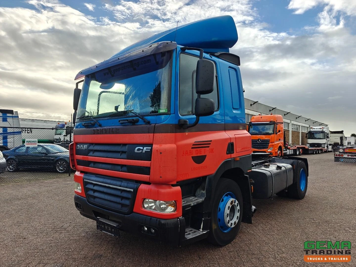 DAF FT CF85.360 4x2 Sleepcab Euro5 2008 afbeelding 1