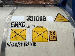 Van Hool N/A 2003 - 35.000L / 1-comp. / 20FT swapbody / T7 / EMKD / ADR 5Y + CSC-inspection: 05/2027 image 12