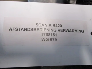 Scania - 1758151// 1794491 Af stand bediening module R 420 imagen 3 miniatura