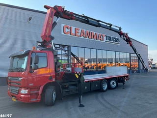 DAF FAN 75 CF 310 Euro 5 Palfinger 36 Tonmeter laadkraan + Fly jib 2008 - N/A image 1
