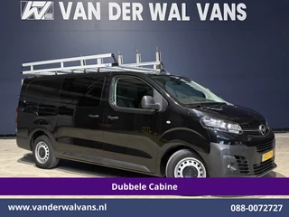Opel Vivaro 2020 - 2.0 CDTI 123pk L3H1 Glasresteel Dubbele cabine Euro6 Airco | 5-Zits | Camera | Navigatie | Apple Carplay bild 9