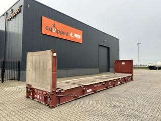 CIMC N/A 2008 - 40FT FLATRACK FLUSH FOLDING / CSC: 10/2027 / 10x available bild 1