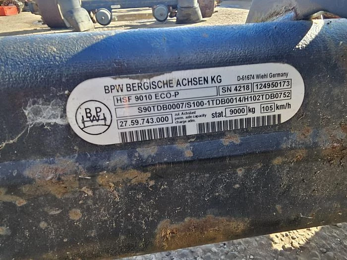 BPW HSF 9010 ECO-P obrázek 1
