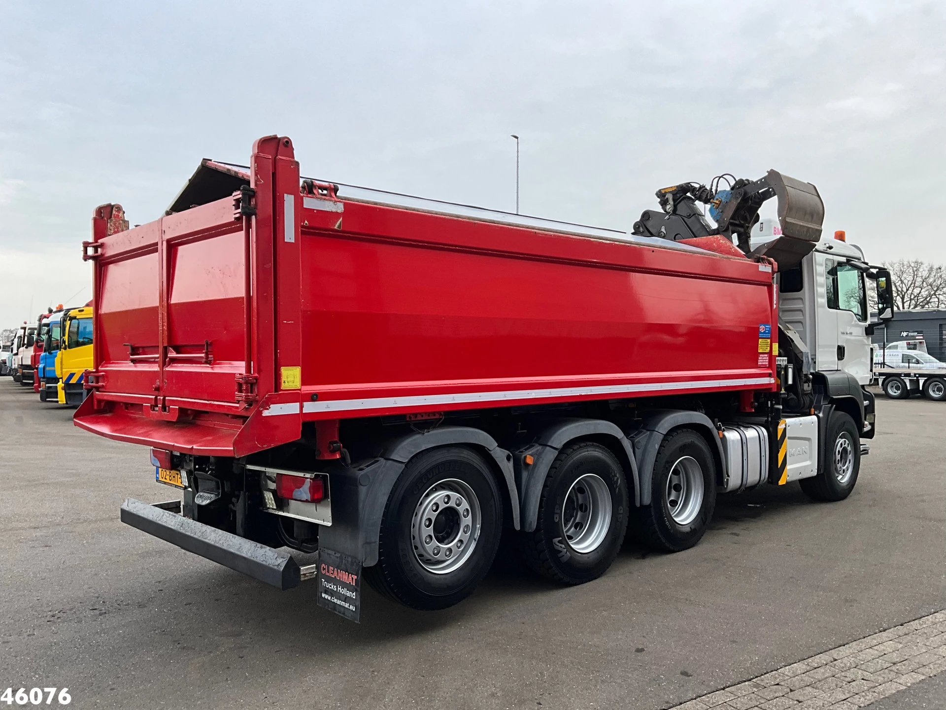 MAN TGS 2016 - 36.400 8x4 Euro 6 HMF 22 Tonmeter Z-kraan zdjęcie 6