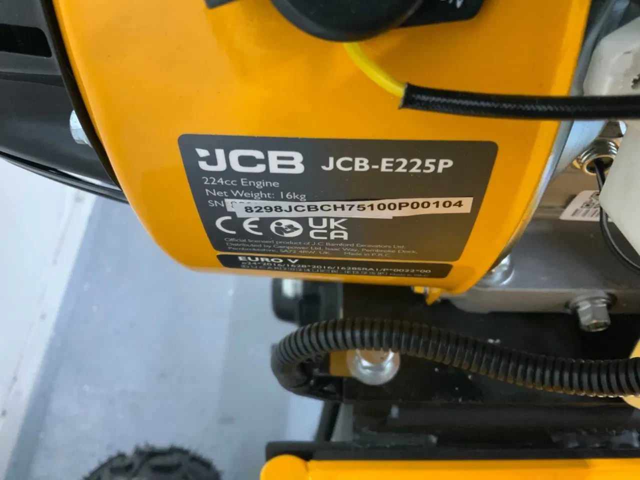 JCB 2026 - Houthakselaar CH75100P - versnippercapaciteit 100 mm afbeelding 6