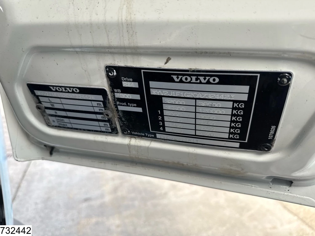 Volvo 2012 - FMX 410 8x4, EURO 5, Retarder, HIAB, Remote image 16