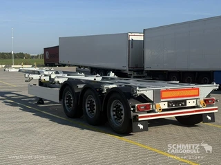 Schmitz Cargobull Oplegger Container chassis Standard afbeelding 3 miniatuur
