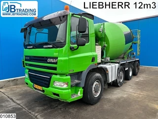 Ginaf N/A 2008 - X 4243 TS 8x4, EURO 5, 12m3, Hydraulic suspension te koop