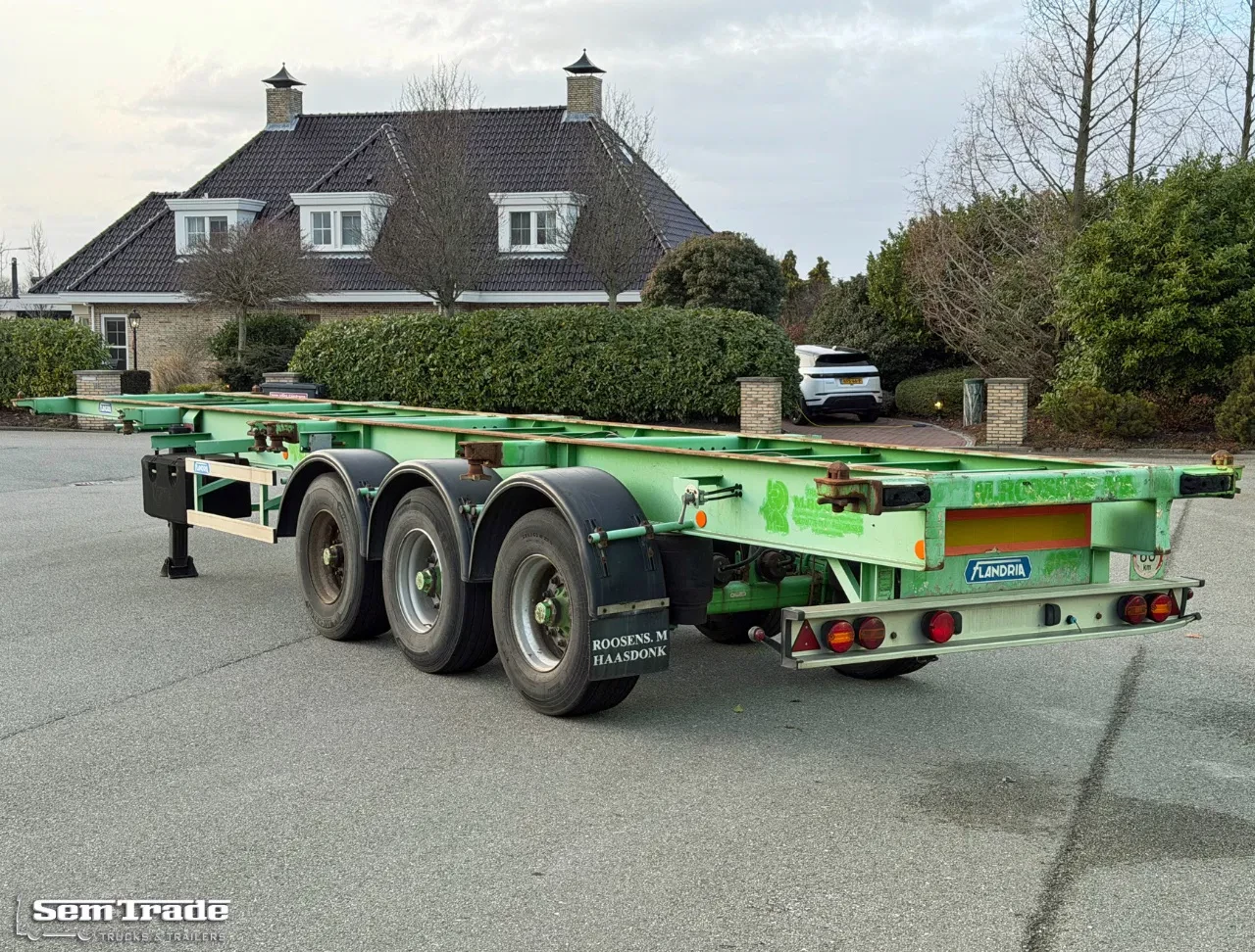 Flandria 1999 - 3 AXLE DRUM BRAKES LIFT AXLE SUPER STRONG TOP CONDITION 3 PIECES AVAILABLE zdjęcie 3