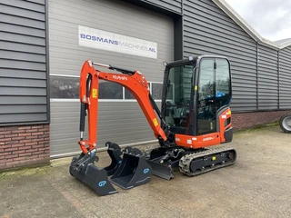 Kubota KX019 minigraver NIEUW €440 LEASE 2026 afbeelding 3 miniatuur
