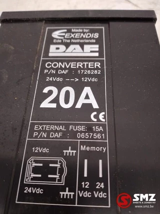 DAF N/A 2012 - Occ spanningsomvormer 24V-12V 20A DAF XF105 immagine 2