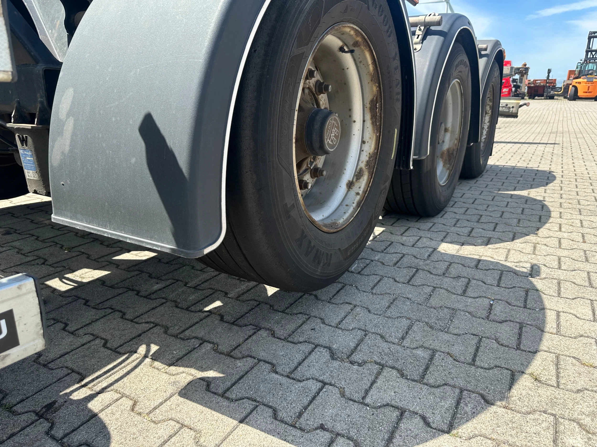 D-TEC 2014 - FLEXITRAILER / 45FT HC MULTI / BPW + drumbrakes / liftaxle / NL / APK 09-2026 afbeelding 41