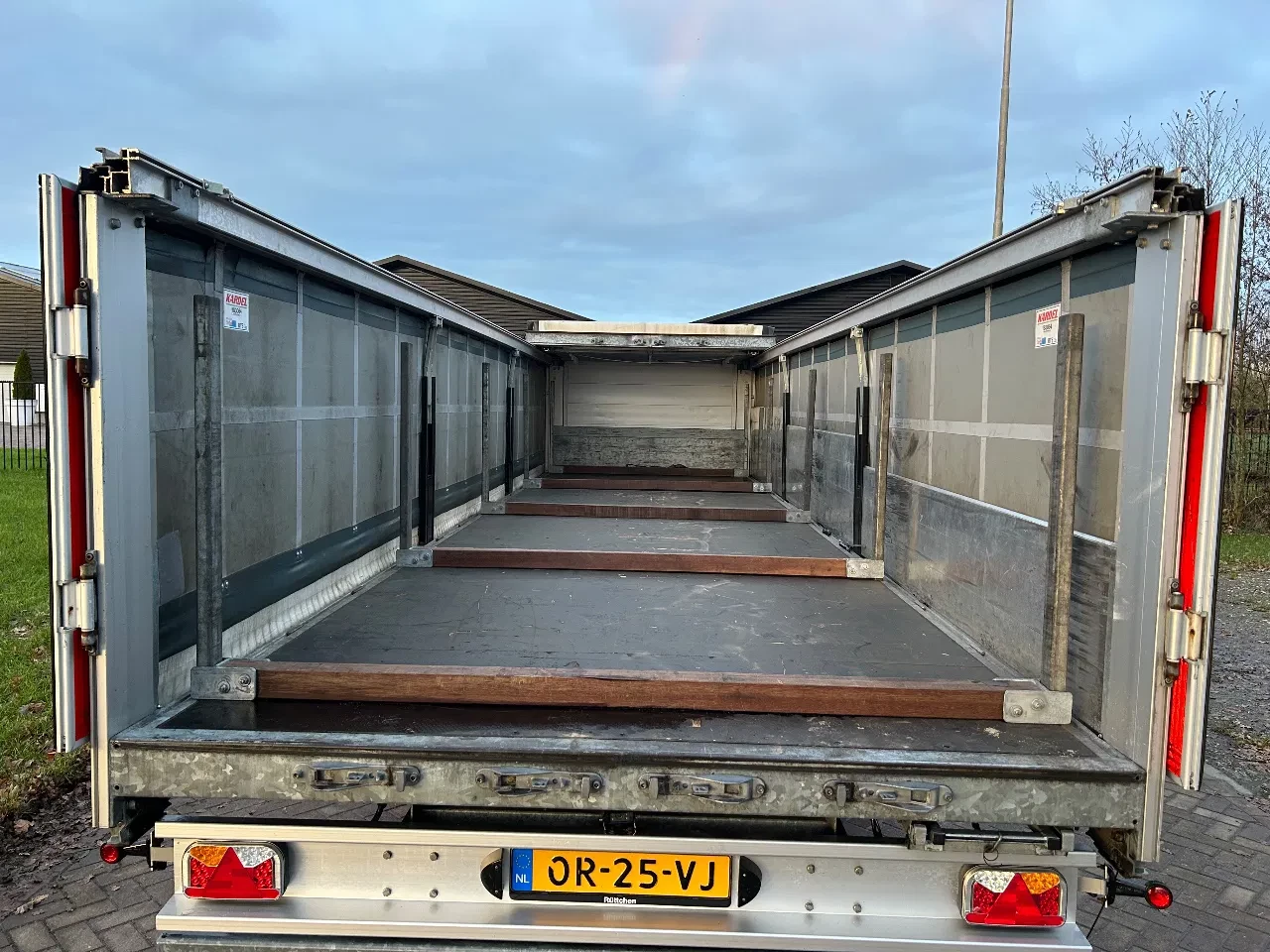 Bunk 2019 - Be oplegger 10 TON schuifzeilen en schuifdak 2019 Bild 9