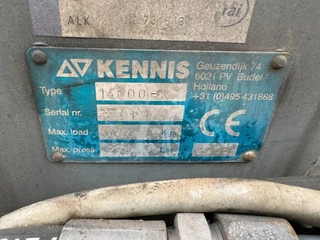 KWB N/A 2006 - 2 LIFT + 2 STUURASSEN KENNIS 14000-2 R HYDRAULISCHE afbeelding 11