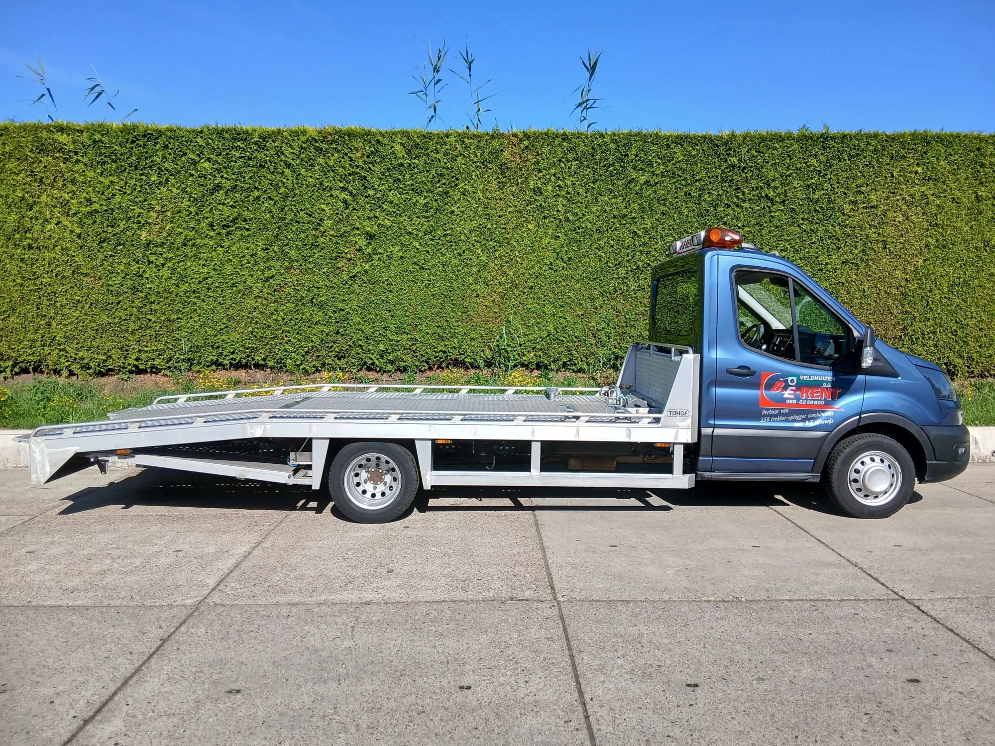 Ford Transit 2024 - Tijhof oprijwagen 5,0 m. afbeelding 5