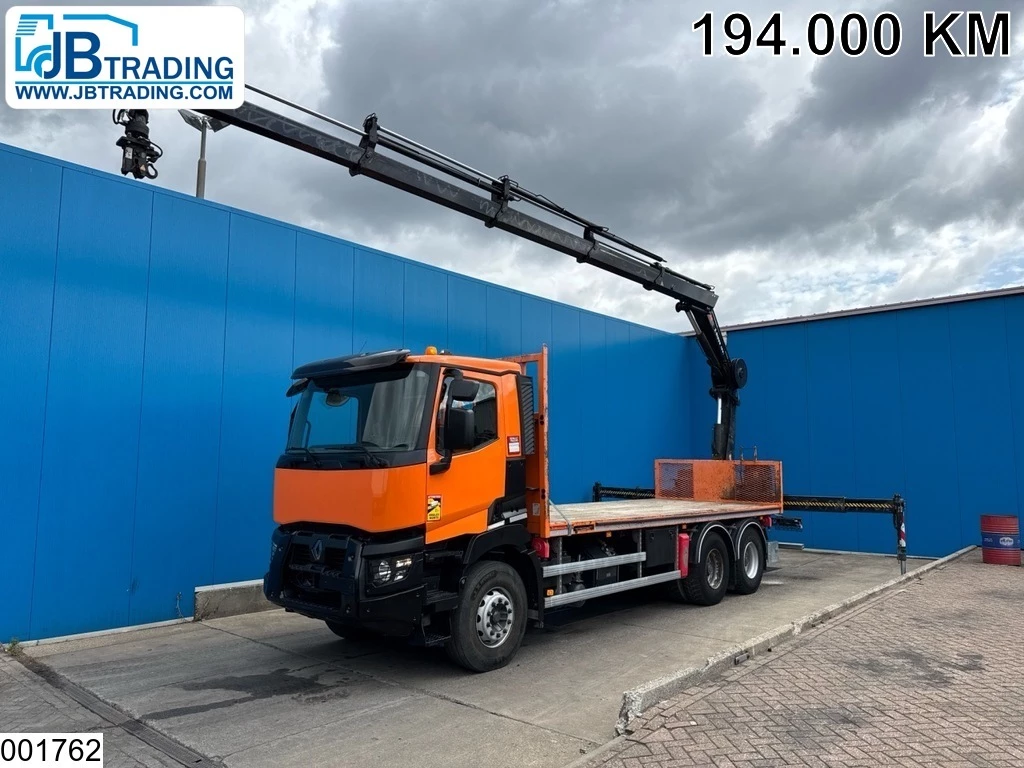 Renault 2018 - C 380 6X4, EURO 6, HIAB, Remote, Steel suspension Bild 1
