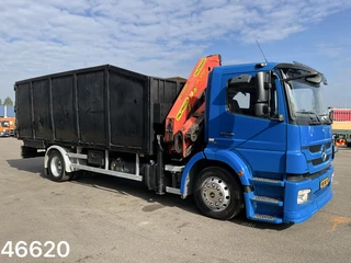 Mercedes-Benz Axor 1824 Euro 5 Palfinger 15 Tonmeter laadkraan 2008 afbeelding 2 miniatuur