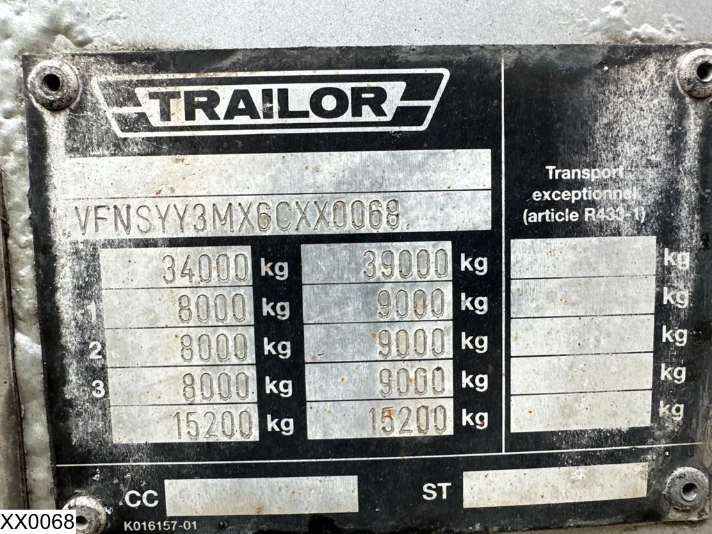 Trailor 2007 - Fuel 40119 Liter, 7 Compartments Bild 12