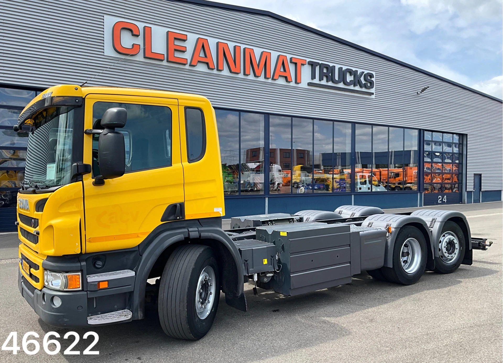 Scania P 2013 - 310 Chassis cabine Retarder with PTO Just 205.148 km! afbeelding 1