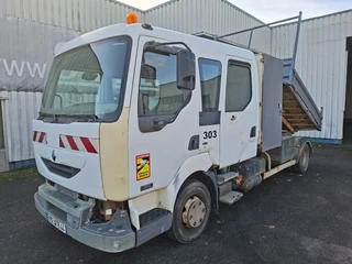 Renault Midlum 2001 - 150 DCi , Tipper , Double Cabine , 7 seats, Manual , Spring Susp. en venta