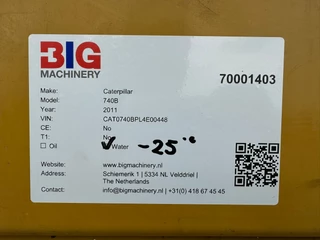 Caterpillar 740B 2011 - N/A imagen 27
