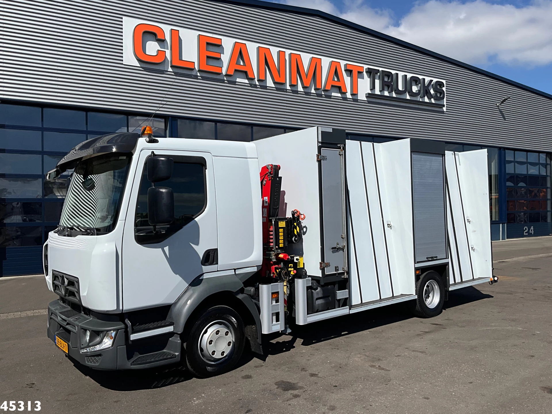 Renault D 220 Euro 6 Fassi 2,3 Tonmeter laadkraan Just 153.536 km! 2019 afbeelding 5