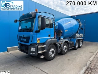 MAN TGS 2017 - 32 360 8x4, EURO 6, Stetter 9m3 te koop