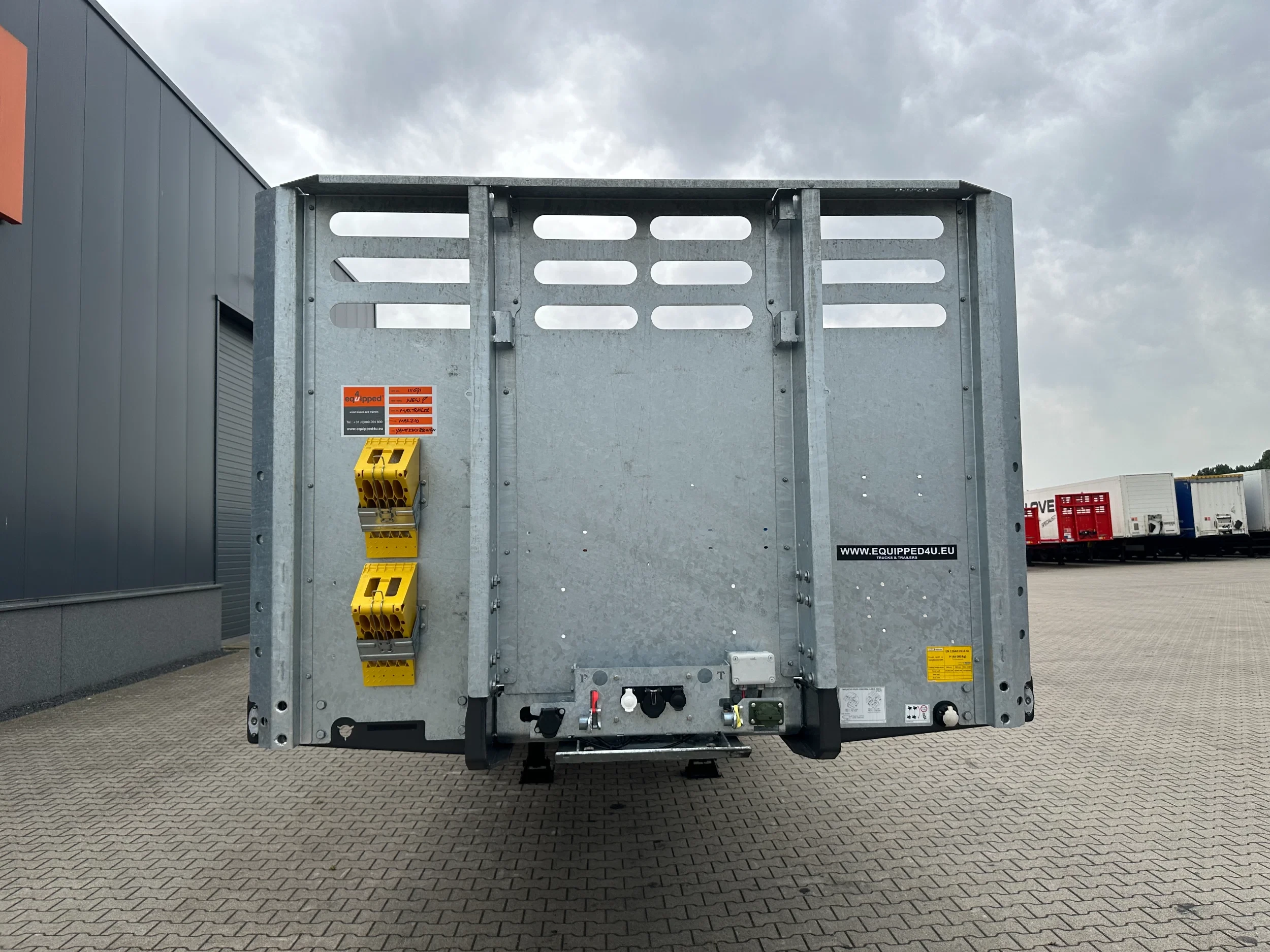 Faymonville 2026 - MAX210-Z-3AA-13.60-22.5-2.54 / 2X EXTENDABLE UP TO 29m / 3X HYDRAULIC STEERING / NEW + DIRECTLY AVAILABLE FROM STOCK afbeelding 13