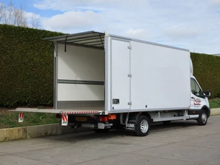 Ford Transit 2023 - bakwagen 5,0 m. (luchtremsysteem/vangmuil) + Gesloten schamel aanhangwagen 8,5 m. obrazek 10