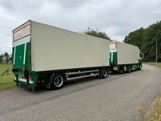 DAF CF 440 2016 - CF440 6X2 Bakwagen met 2 assige Floor schamel aanhangwagen NIEUWSTAAT obrazek 3
