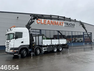 Scania R 2006 - R500 V8 8x4 Manual Hiab 42 Tonmeter laadkraan + Fly-Jib te koop