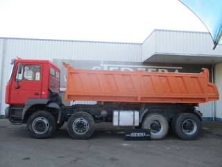 MAN 35.414 2003 - , 8x4 , ZF Manual , EURO 3 , 3 way tipper , Spring suspension obrazek 10