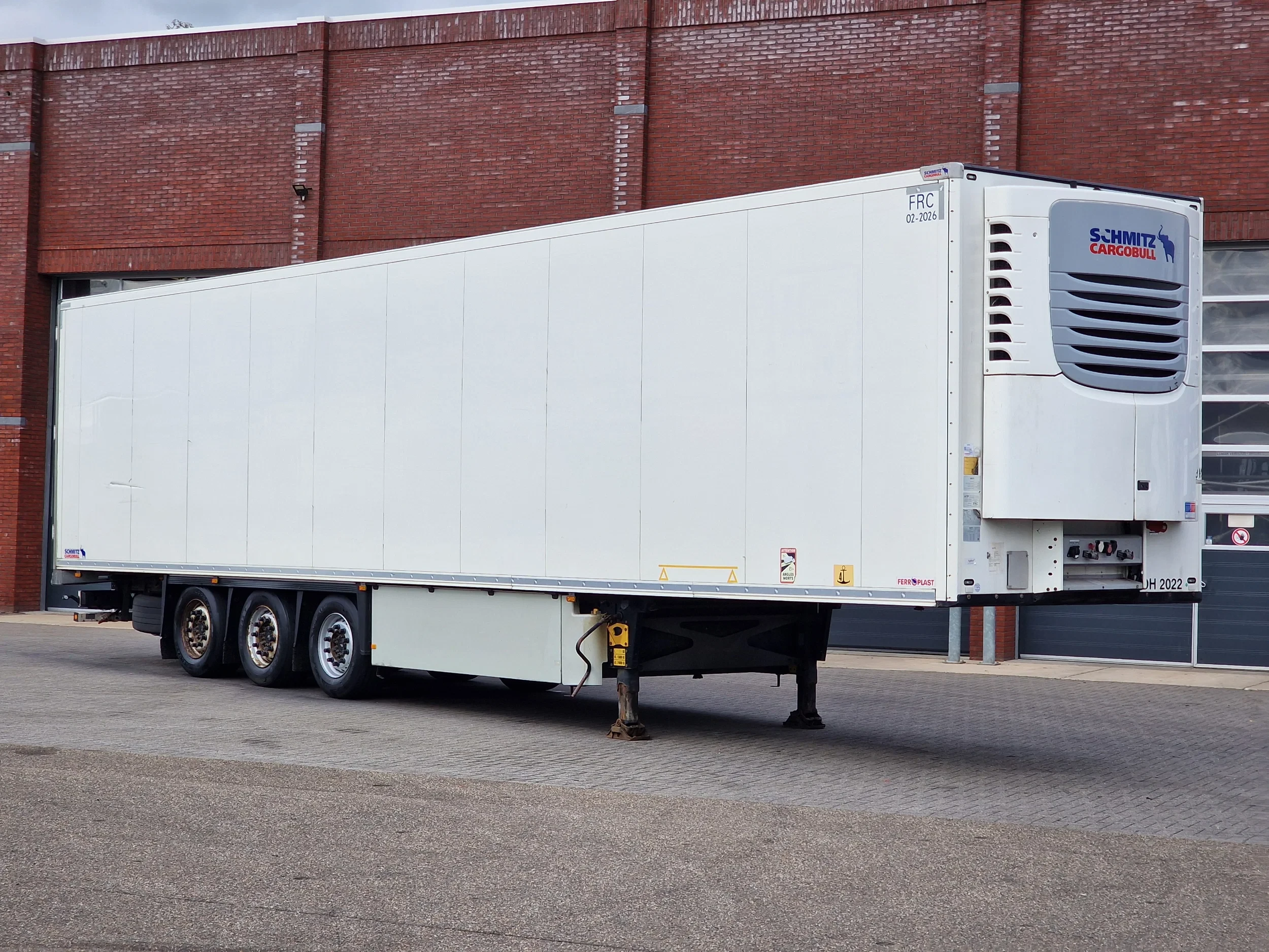 Schmitz Cargobull 2020 - SCB*S3B - Frigo Schmitz - Hooks/Rohrbahnen/Vleeshang - ATP/FRC - Pallet box afbeelding 1