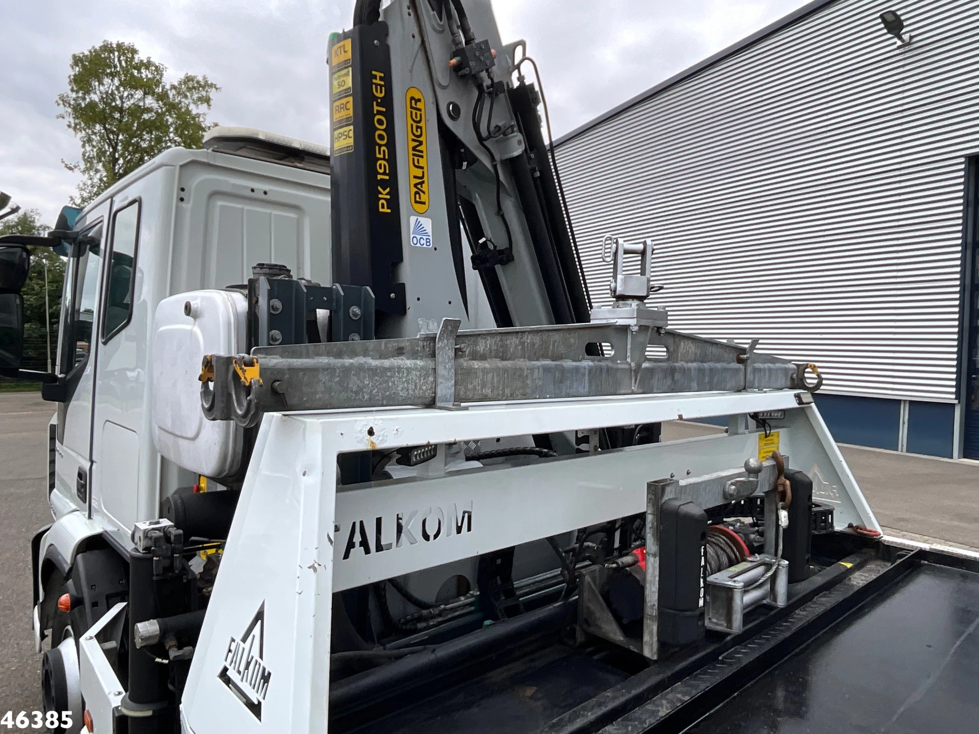 Iveco Eurocargo 2020 - ML160E32 Euro 6 Falkom Abschlepp + Palfinger 19 Tonmeter laadkraan afbeelding 10