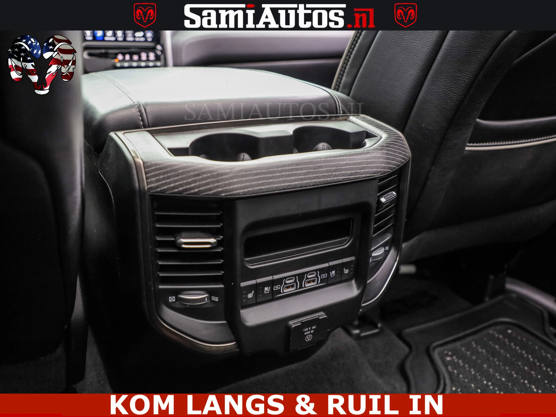 Dodge Ram Pick-Up 2021 - LIMITED | TRAINHORN | | HUD | UITLAATKLEP | LUCHTVERING | STRIPING | PANODAK | BOM VOL | BLAUW VOORRUIT | afbeelding 55