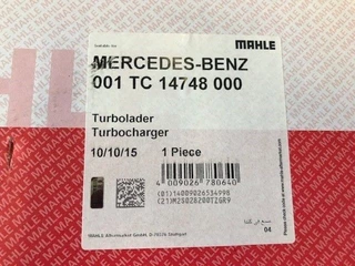 Mercedes-Benz N/A - A 52329883293 TURBO OM407-427-447-345-355 300-400- SERIE/T2/L-SERIE 1976-1995 (NEW) MAHLE 001TC14748000 bild 6