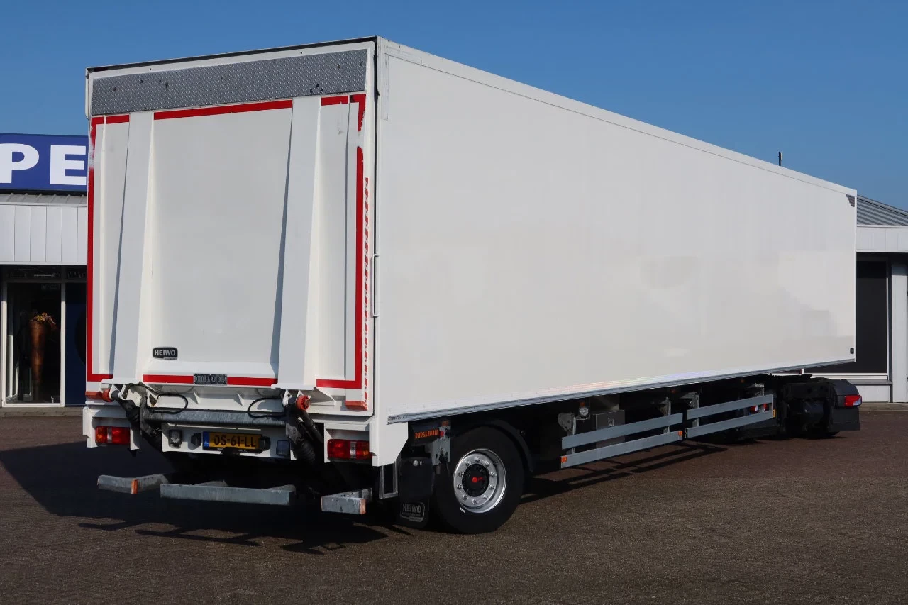 HEIWO TGM 15.290 2020 - Trekker + Heiwo city trailer geïsoleerd + klep 2500 kg afbeelding 12